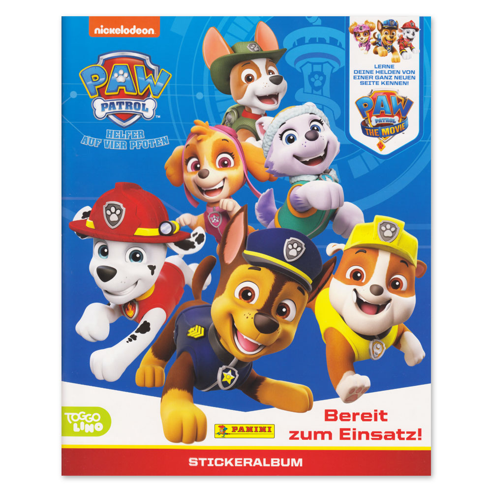 Bild von Paw Patrol - Bereit zum Einsatz (2022) - Stickeralbum