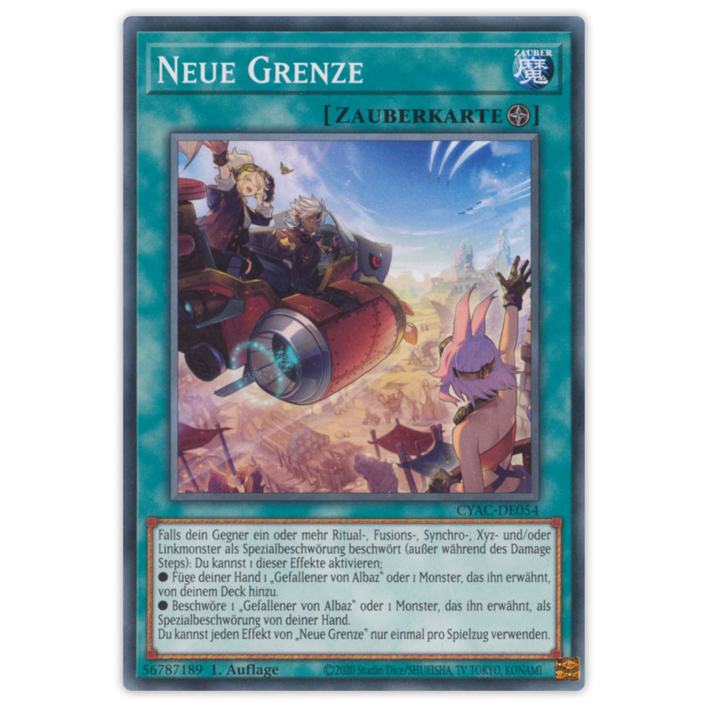 Bild von CYAC-DE054 Neue Grenze