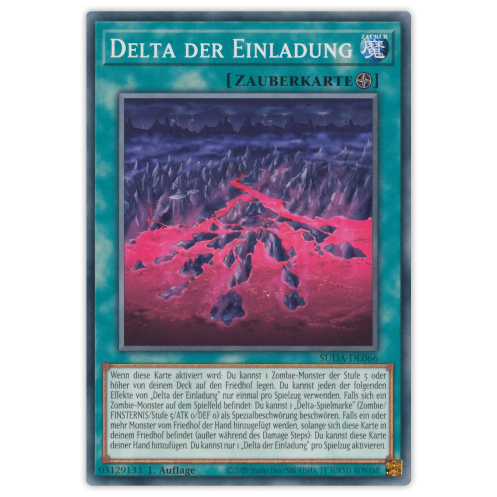 Bild von SUDA-DE066 Delta der Einladung