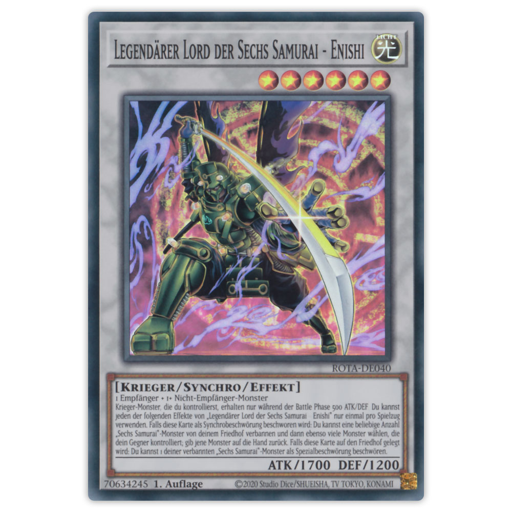 Bild von ROTA-DE040 Legendärer Lord der Sechs Samurai - Enishi