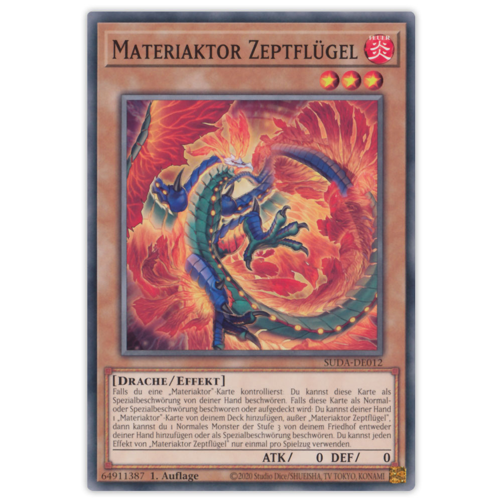 Bild von SUDA-DE012 Materiaktor Zeptflügel