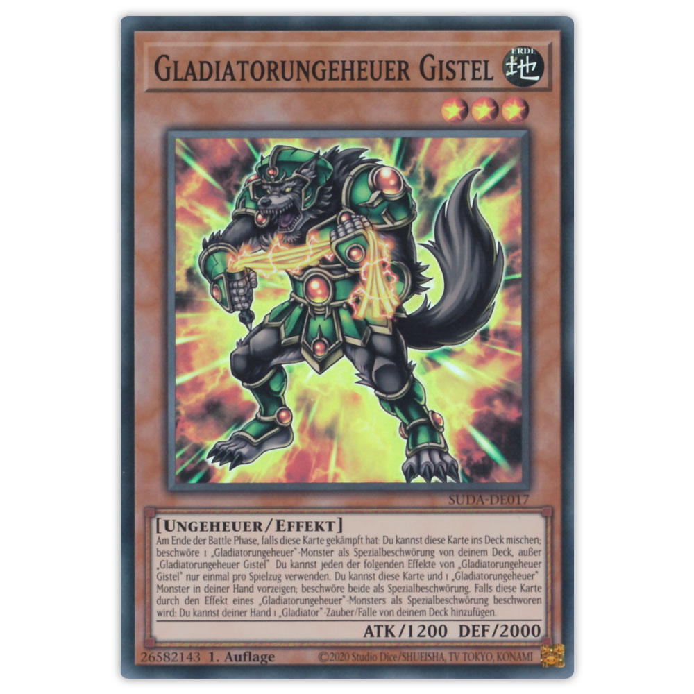 Bild von SUDA-DE017 Gladiatorungeheuer Gistel