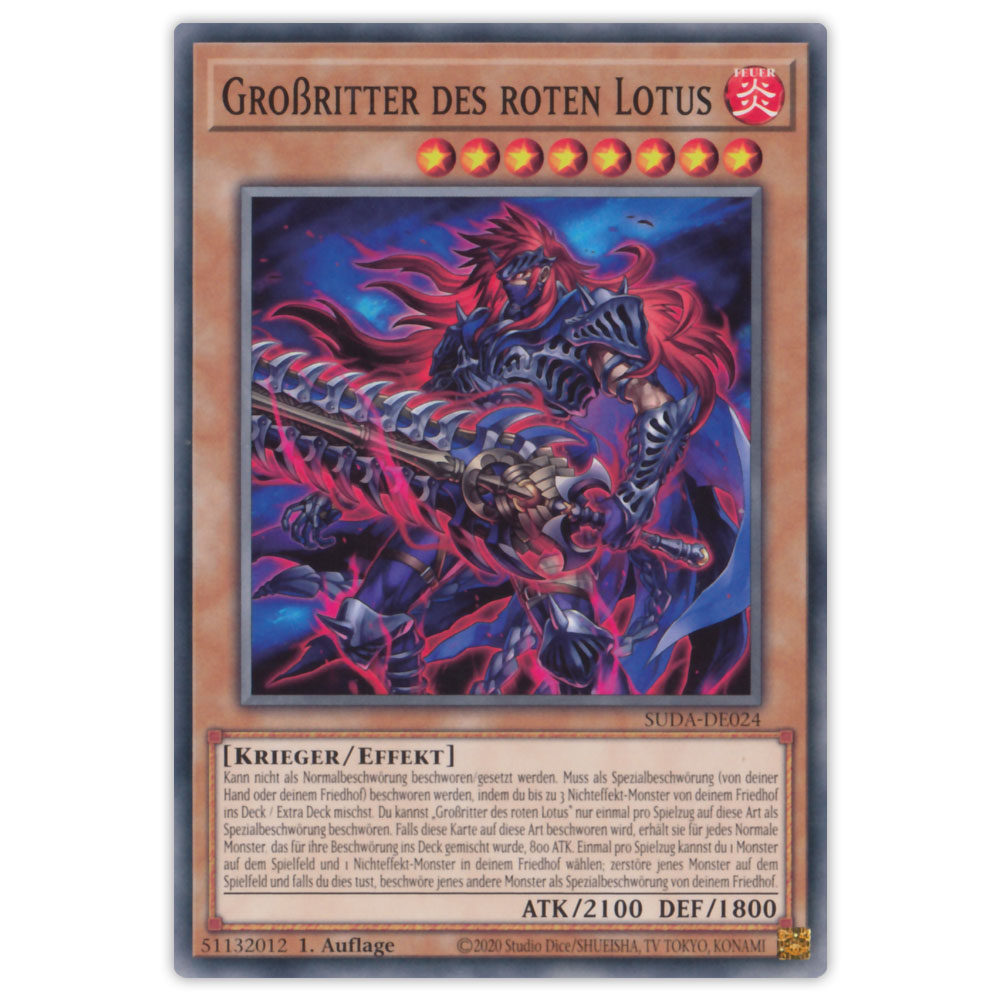 Bild von SUDA-DE024 Großritter des roten Lotus