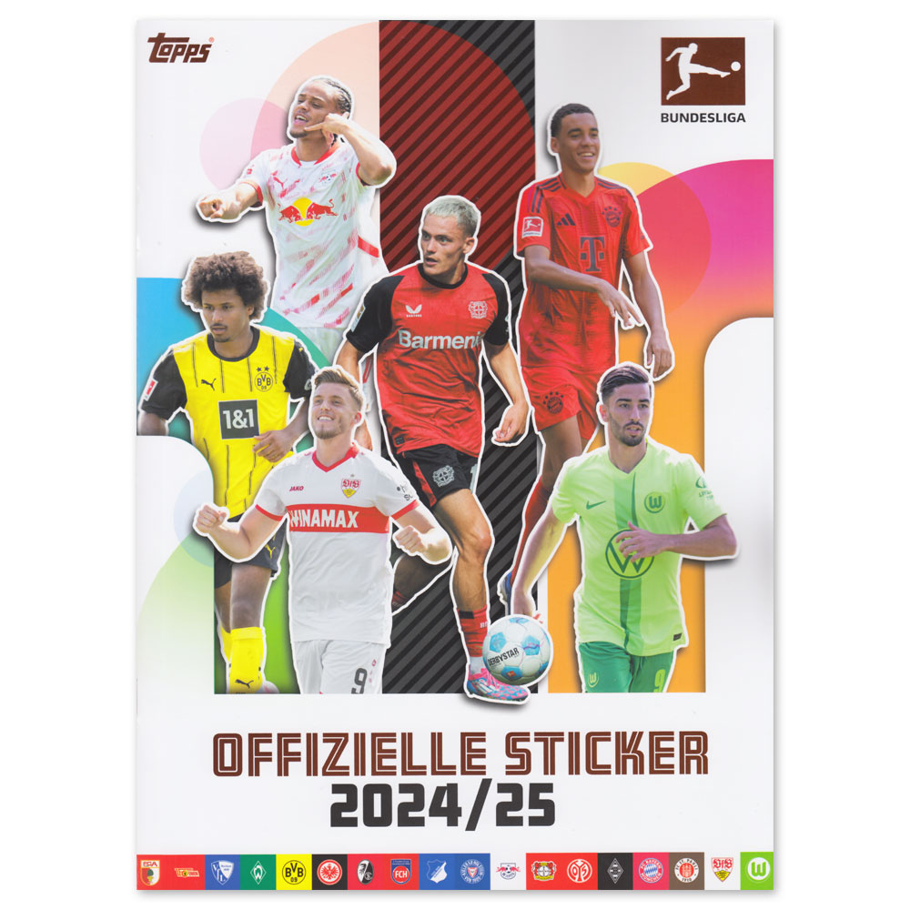 Bild von Fußball Bundesliga 2024/25 - Stickeralbum