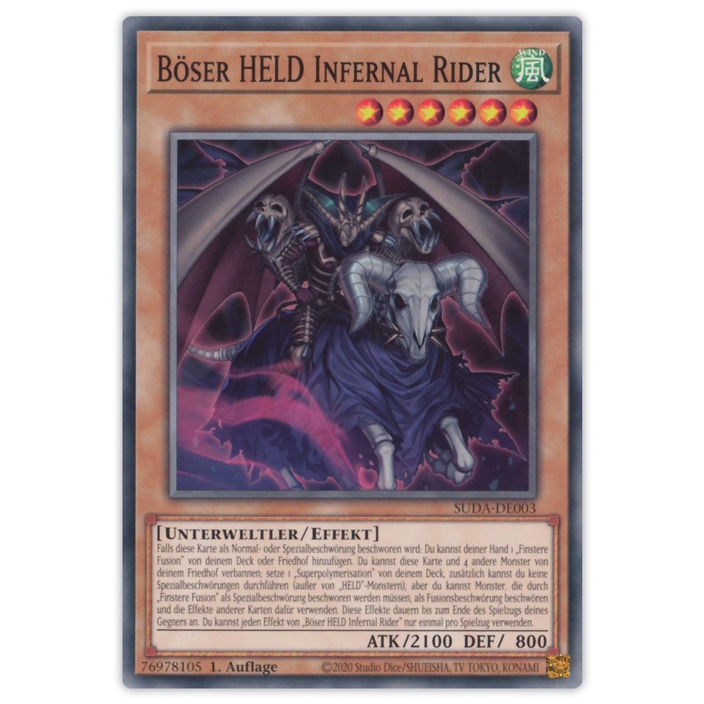 Bild von SUDA-DE003 Böser HELD Infernal Rider