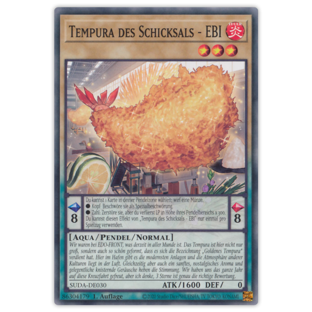 Bild von SUDA-DE030 Tempura des Schicksals - EBI