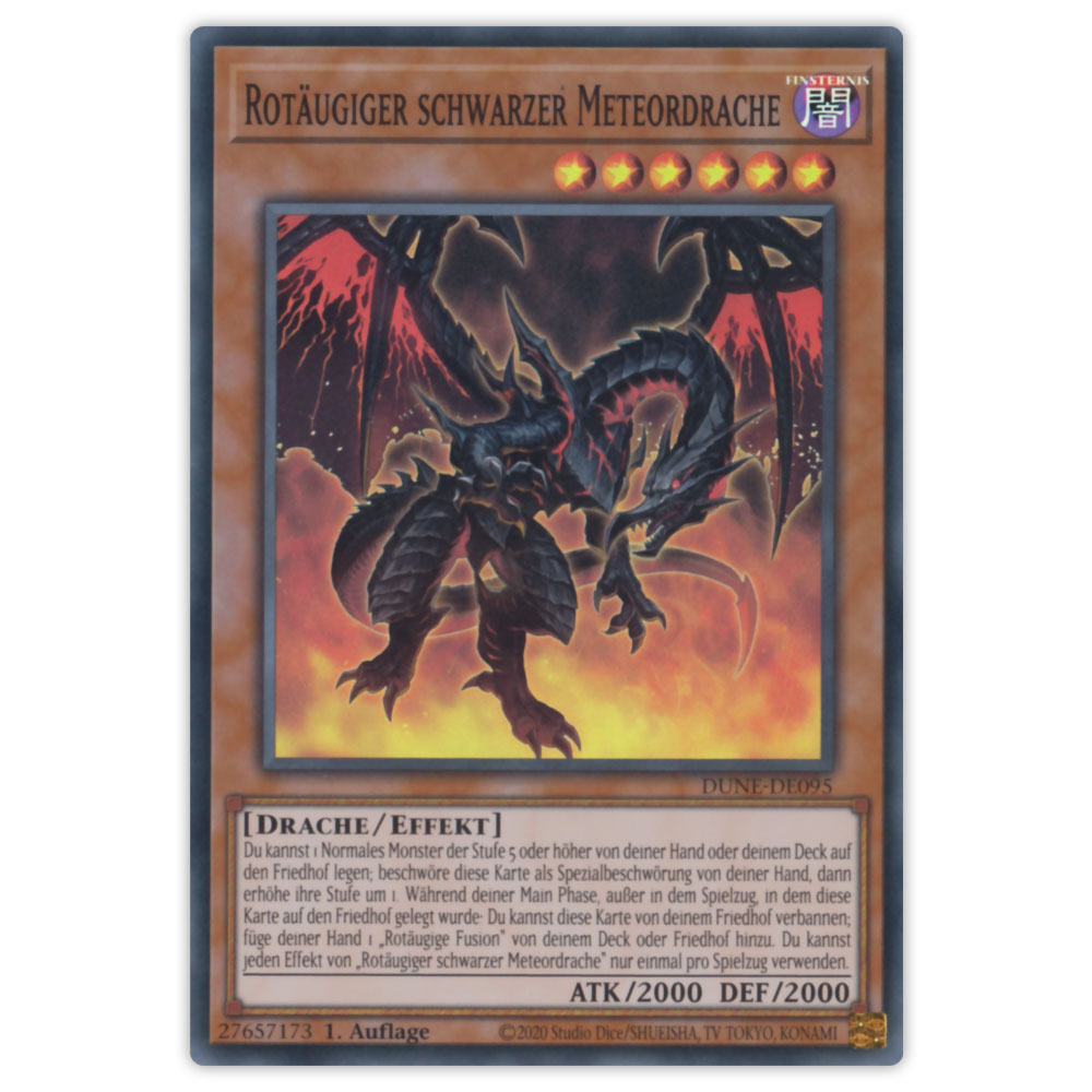 Bild von DUNE-DE095 Rotäugiger schwarzer Meteordrache