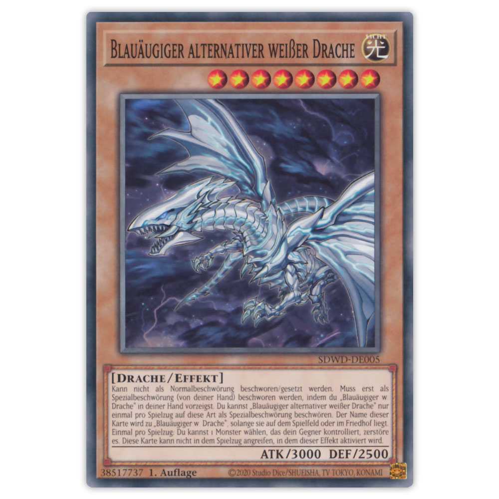 Bild von SDWD-DE005 Blauäugiger alternativer weißer Drache