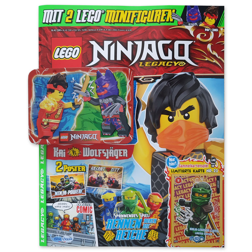 Bild von LEGO® Ninjago Legacy Magazin Nr. 36