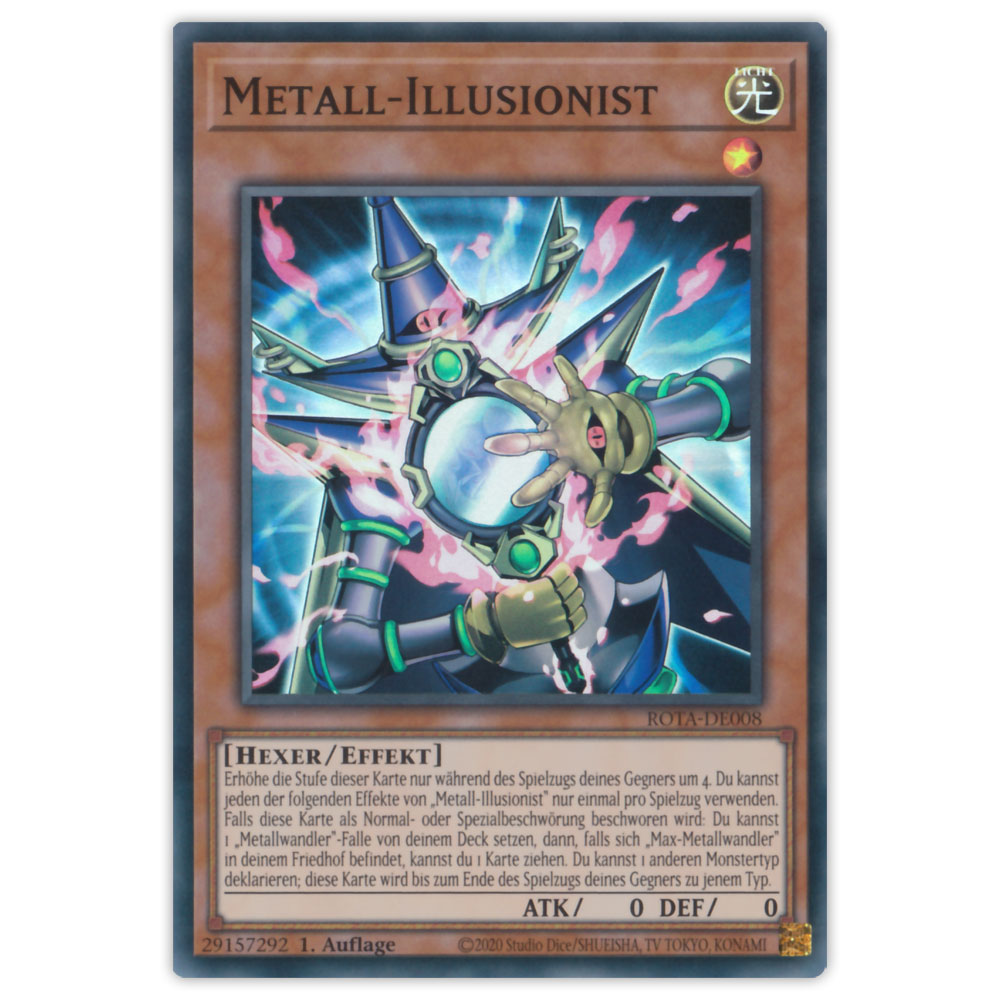 Bild von ROTA-DE008 Metall-Illusionist