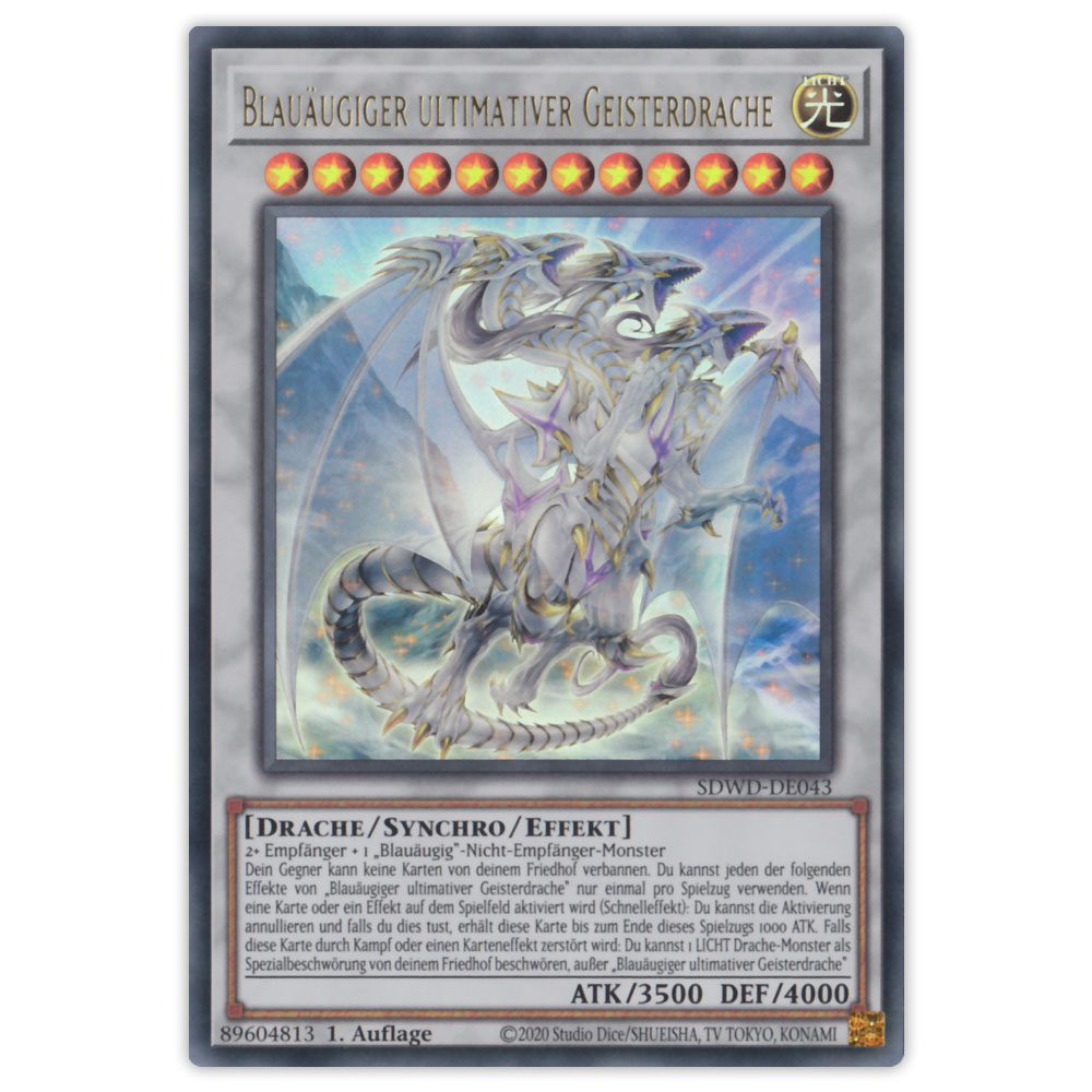 Bild von SDWD-DE043 Blauäugiger ultimativer Geisterdrache