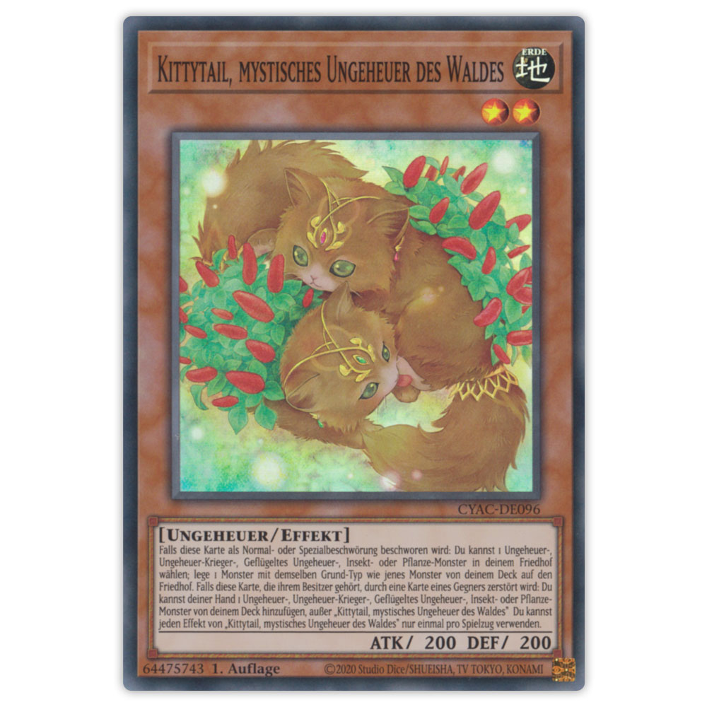 Bild von CYAC-DE096 Kittytail, mystisches Ungeheuer des Waldes