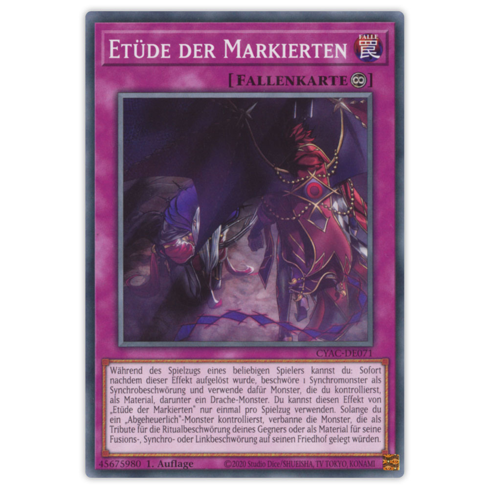 Bild von CYAC-DE071 Etüde der Markierten