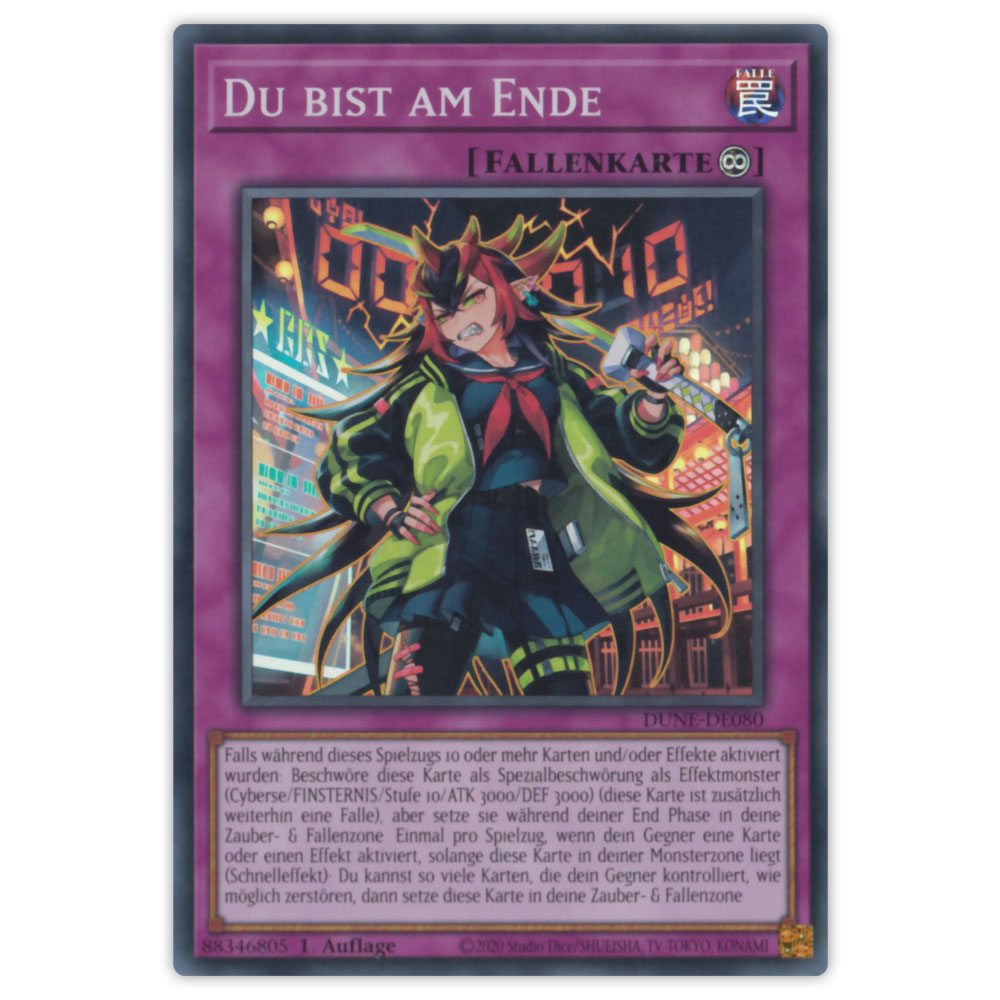 Bild von DUNE-DE080 Du bist am Ende